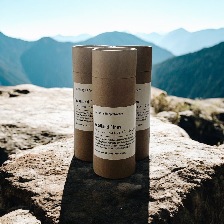 NEW: Tallow Natural Deodorant: Microbiome Protecting, Odor Neutralizing