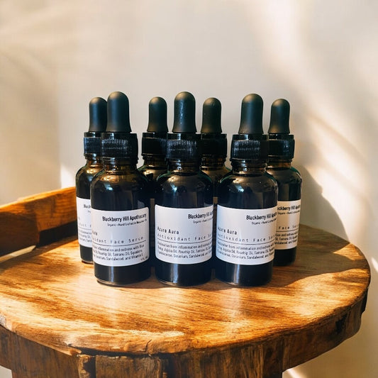 Azure Aura Restorative Facial Serum with Blue Tansy