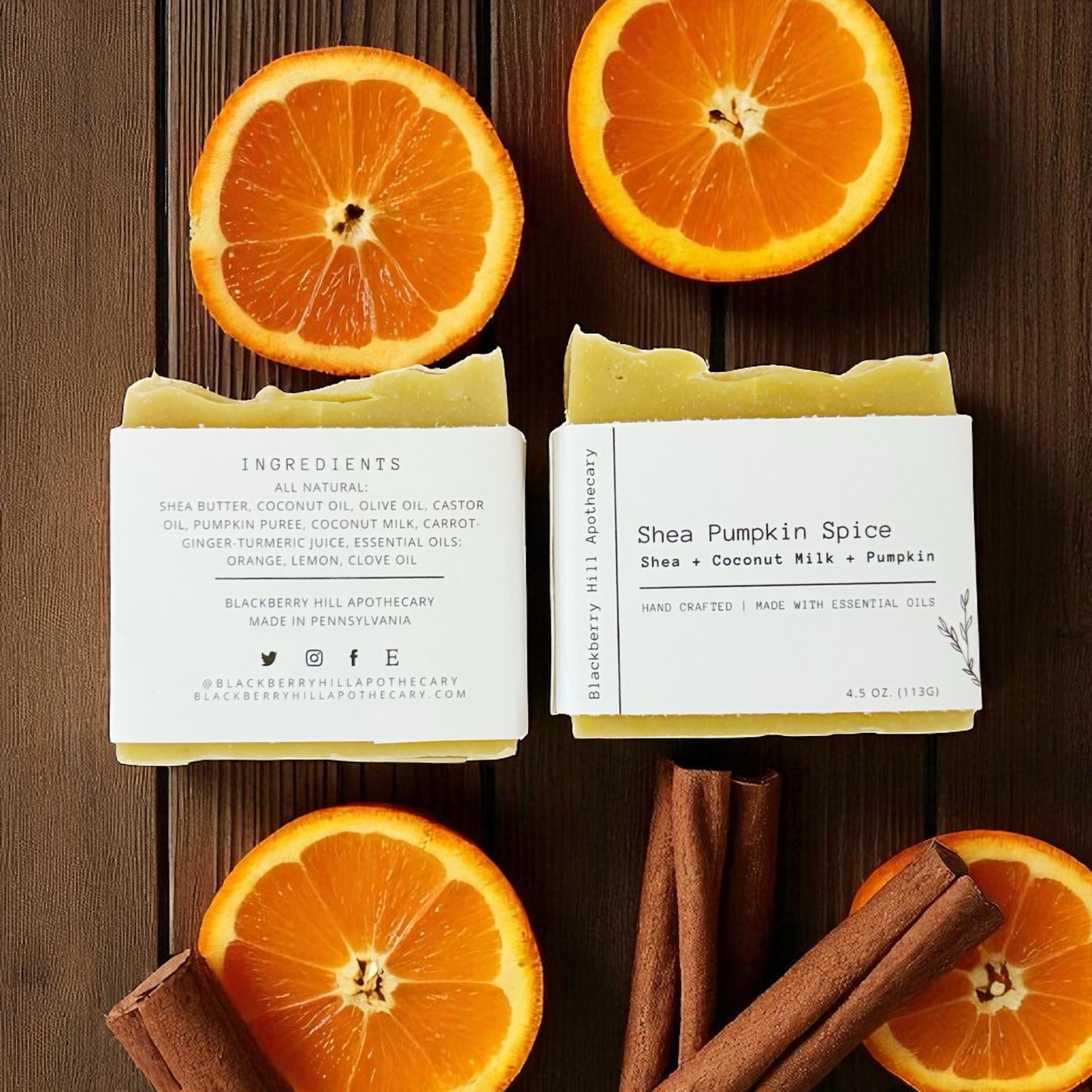 The Soapery - Tallow-free, Shea Butter Soaps