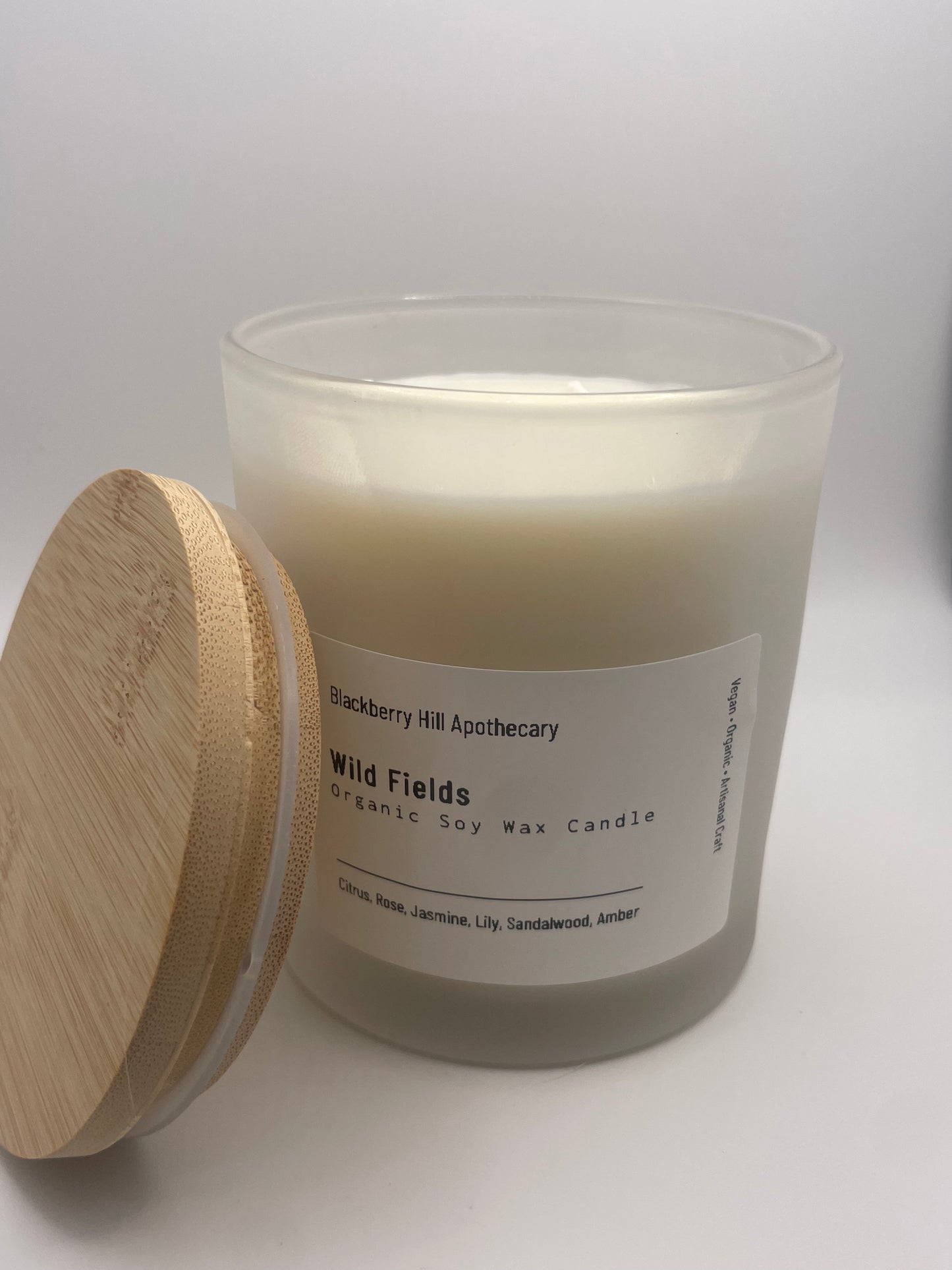 Wild Fields Pure & Natural Soy-Wax Candle