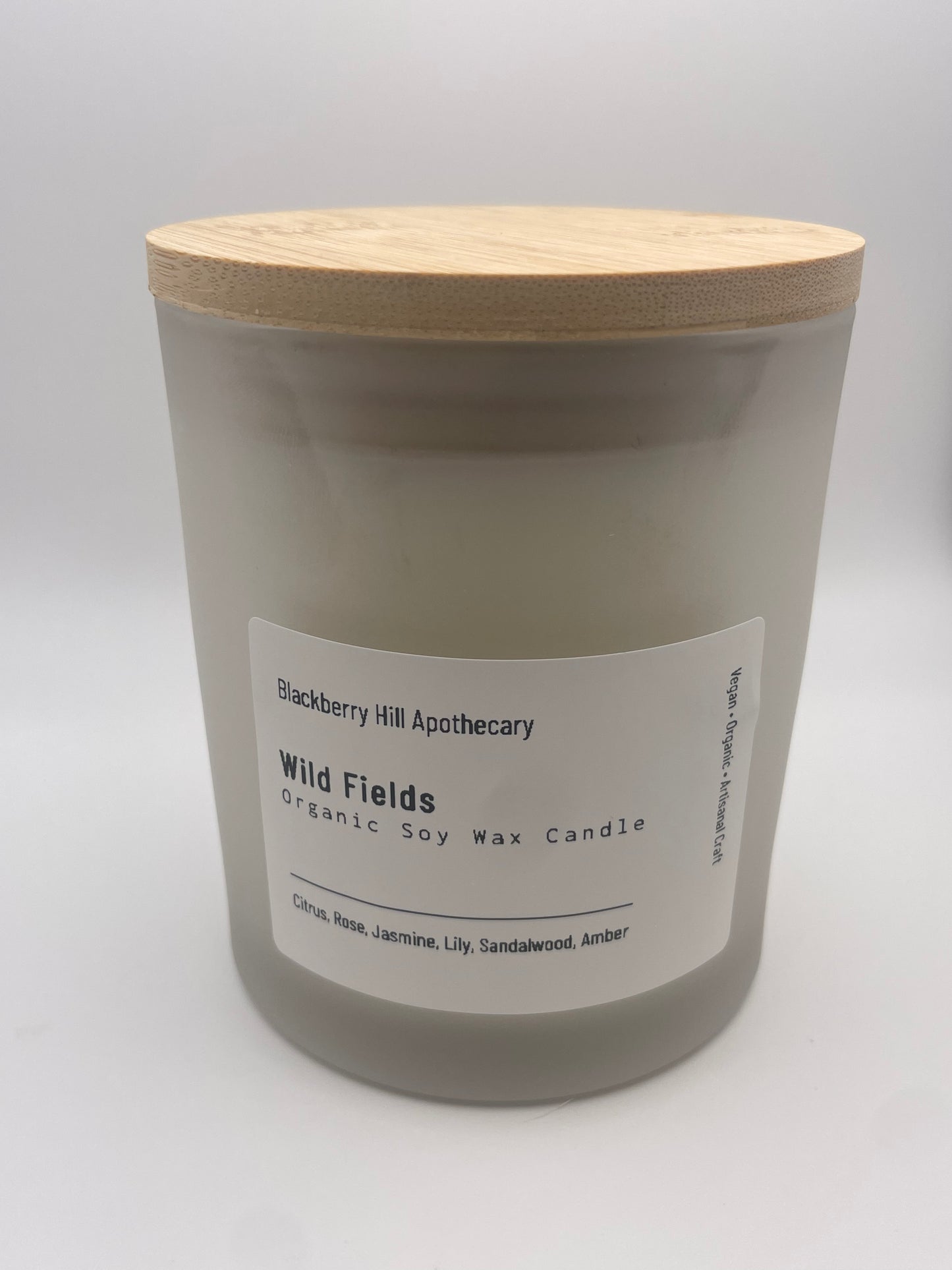 Wild Fields Pure & Natural Soy-Wax Candle